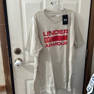 UNDER ARMOUR MEN’S STACKED LOGO TEE: SUMMIT: NWT: SZ 3XLT